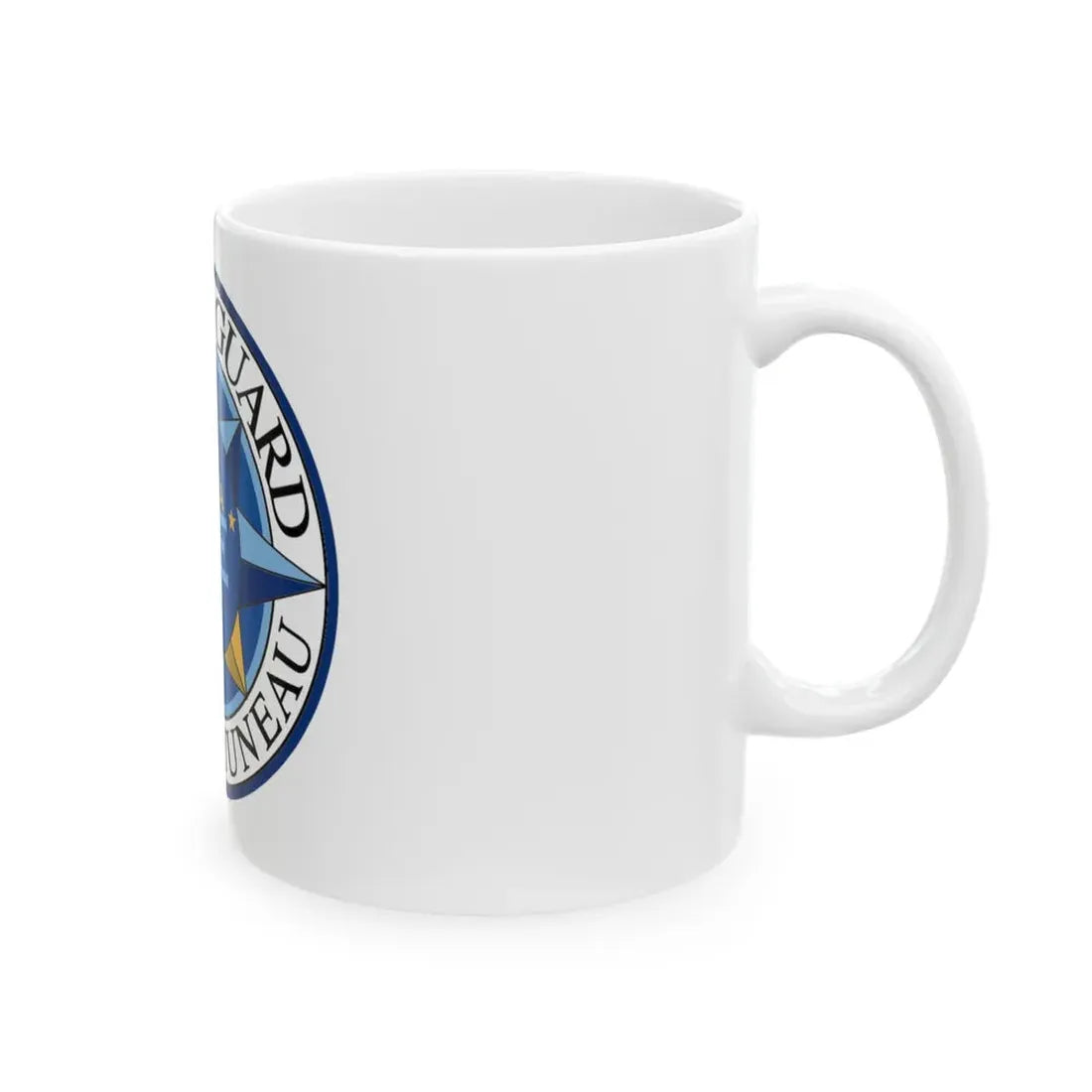 USCG Sector Juneau (U.S. Coast Guard) White Coffee Mug - Go Mug Yourself