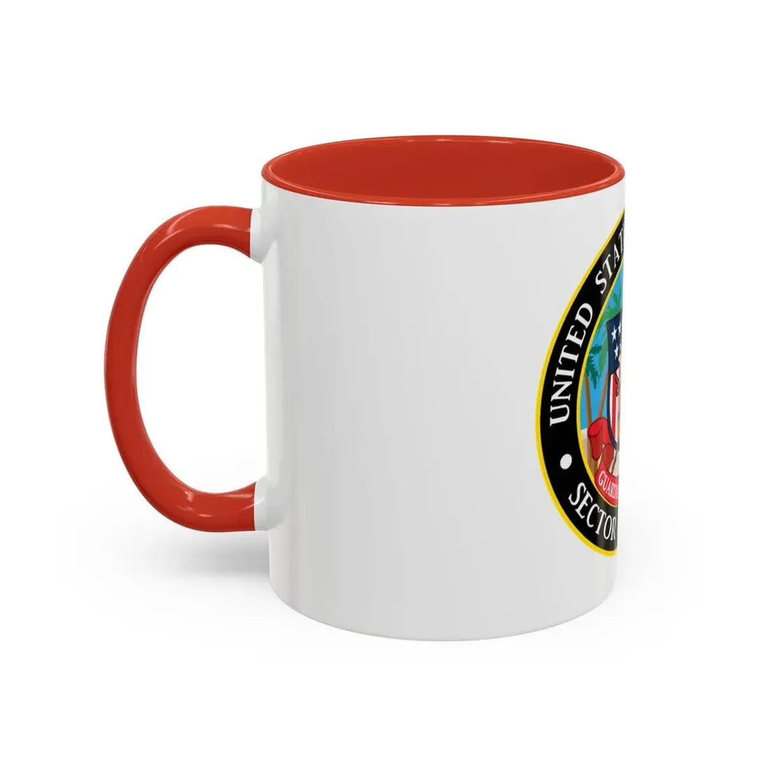 USCG Sector Key West (U.S. Coast Guard) Accent Coffee Mug - Go Mug Yourself