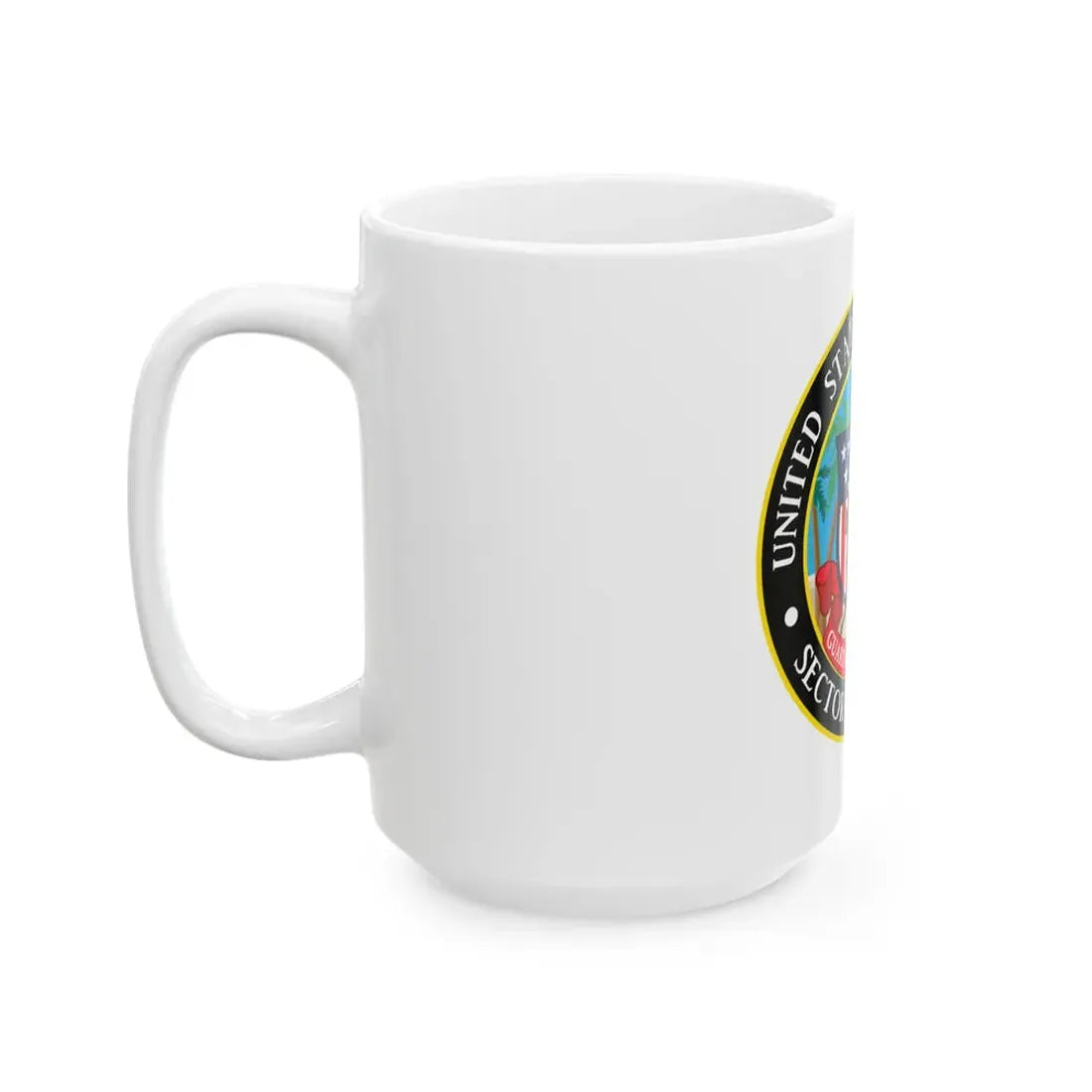 USCG Sector Key West (U.S. Coast Guard) White Coffee Mug - Go Mug Yourself