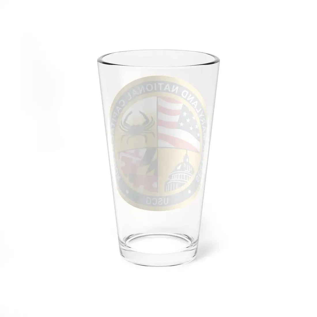 USCG Sector Maryland NRC (U.S. Coast Guard) Pint Glass 16oz - Go Mug Yourself