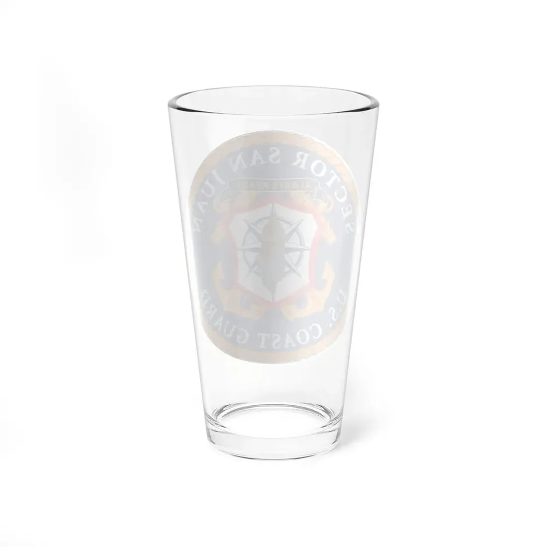 USCG Sector San Juan (U.S. Coast Guard) Pint Glass 16oz - Go Mug Yourself