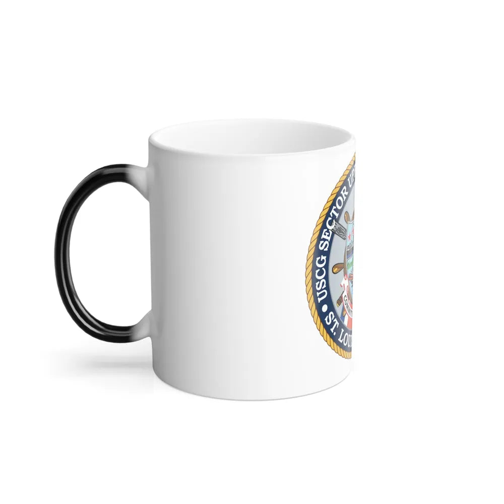 USCG Sector Upper Mississippi River (U.S. Coast Guard) Color Changing Mug 11oz-Go Mug Yourself
