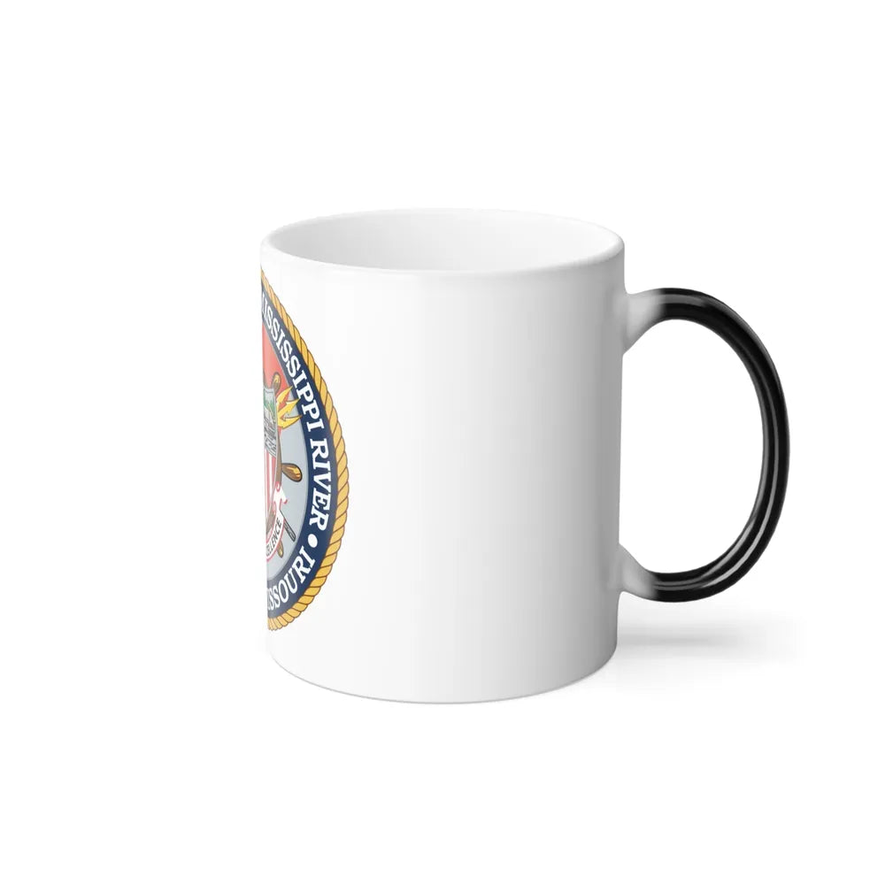 USCG Sector Upper Mississippi River (U.S. Coast Guard) Color Changing Mug 11oz-Go Mug Yourself