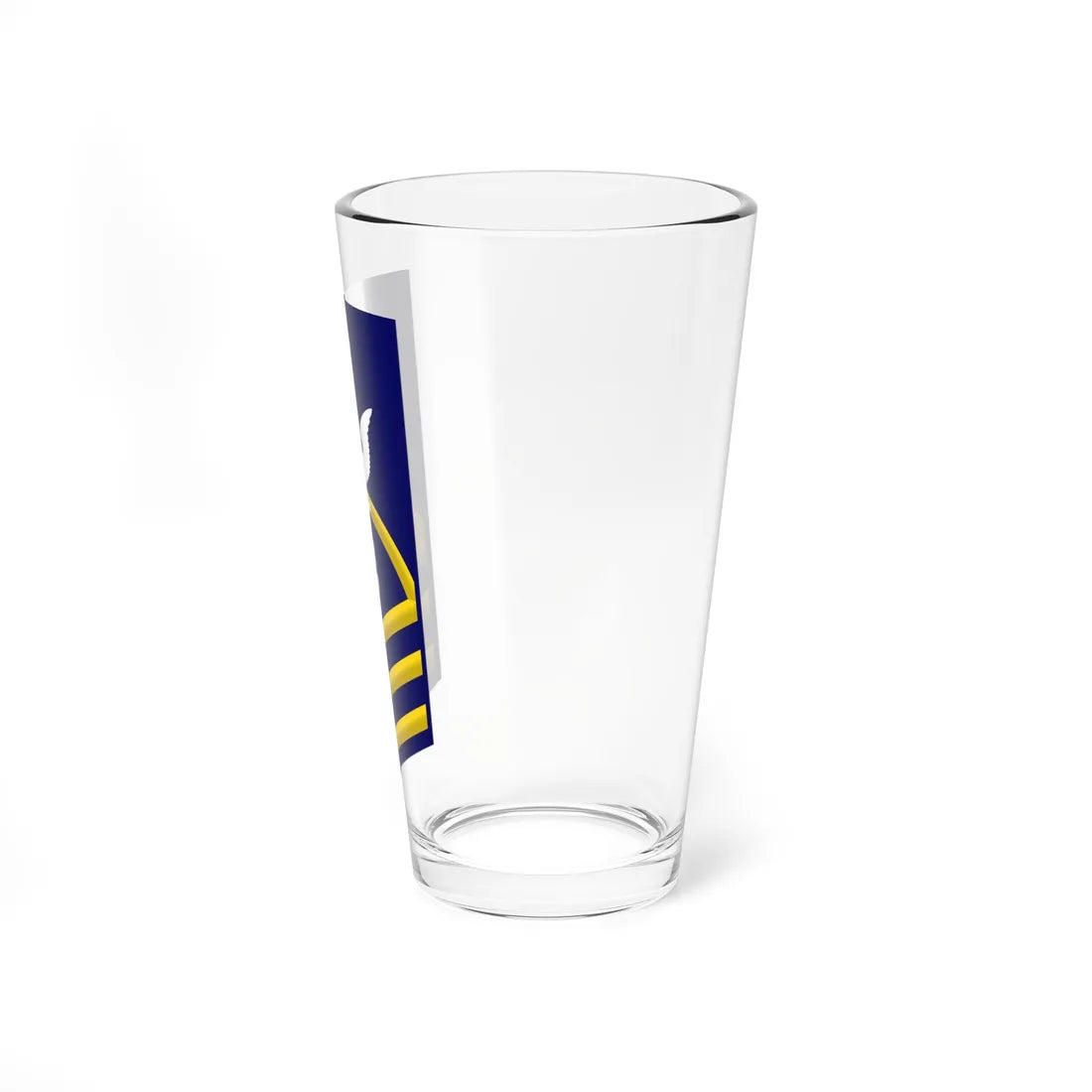 USCG Senior Chief Petty Officer Insignia Sleeve (United States) (Military Rank) Pint Glass 16oz - Go Mug Yourself