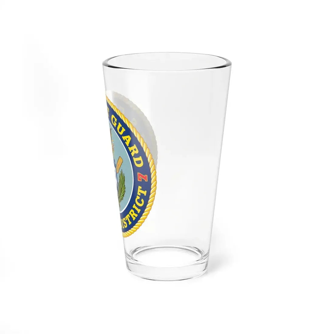 USCG Seventh District (U.S. Coast Guard) Pint Glass 16oz - Go Mug Yourself