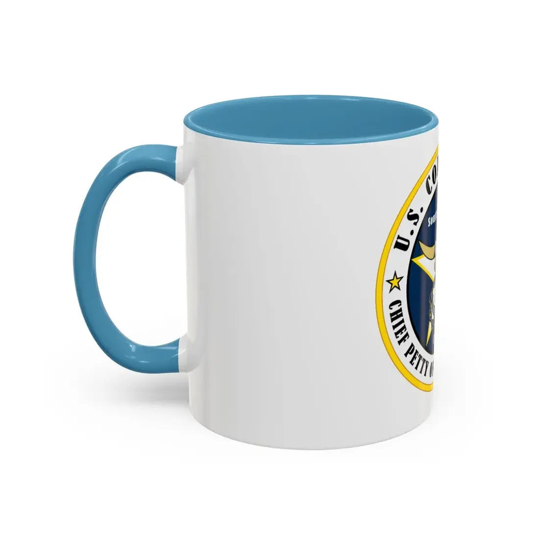 USCG South Texas CPOA (U.S. Coast Guard) Accent Coffee Mug - Go Mug Yourself