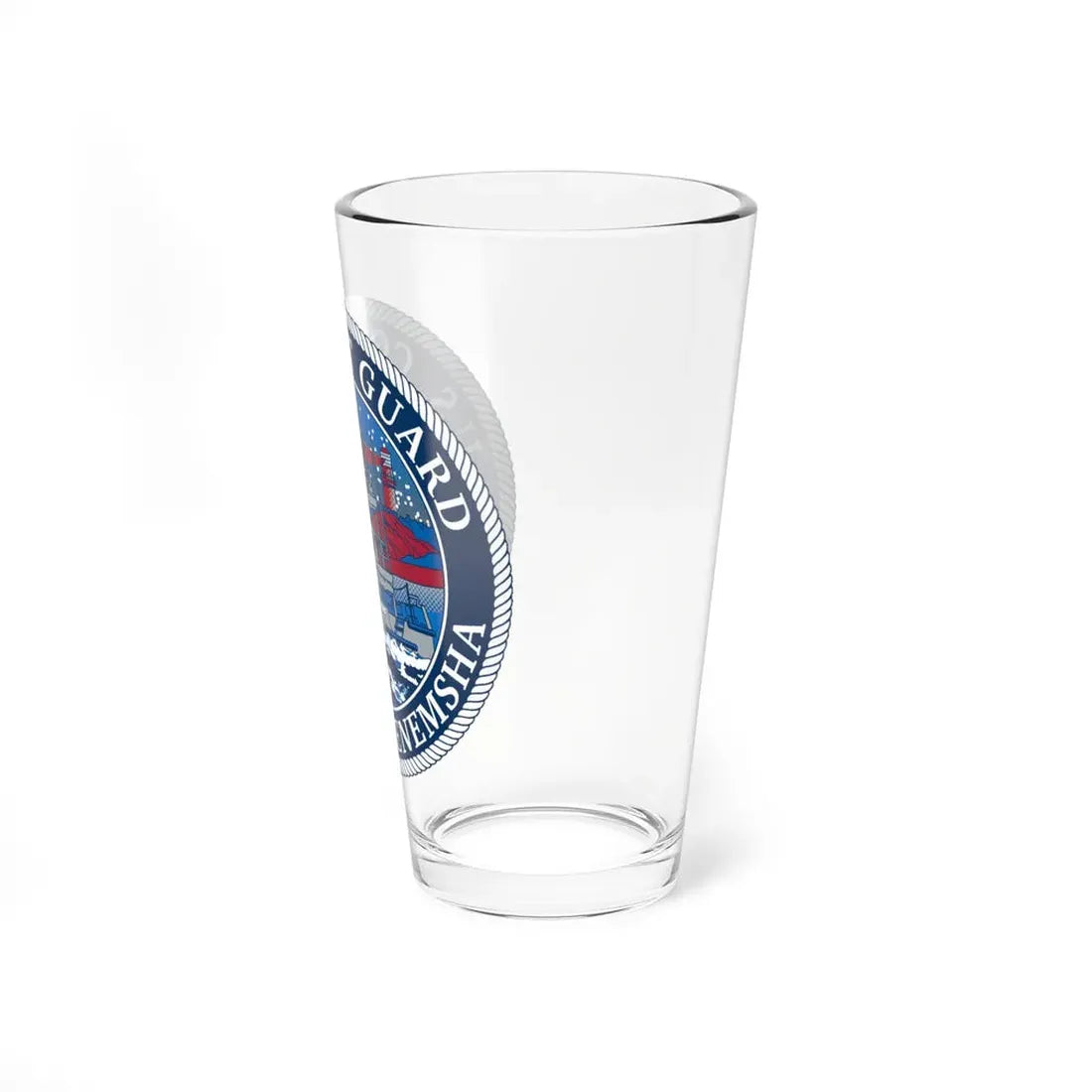 USCG STA MENEMSHA (U.S. Coast Guard) Pint Glass 16oz - Go Mug Yourself