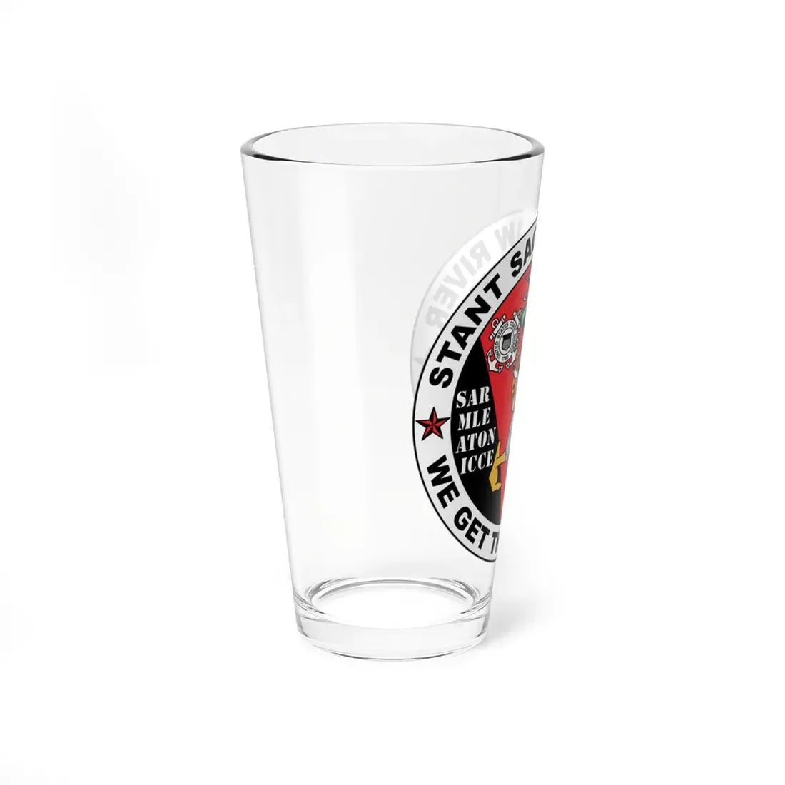 USCG STANT Saginaw River NEW 09 (U.S. Coast Guard) Pint Glass 16oz - Go Mug Yourself