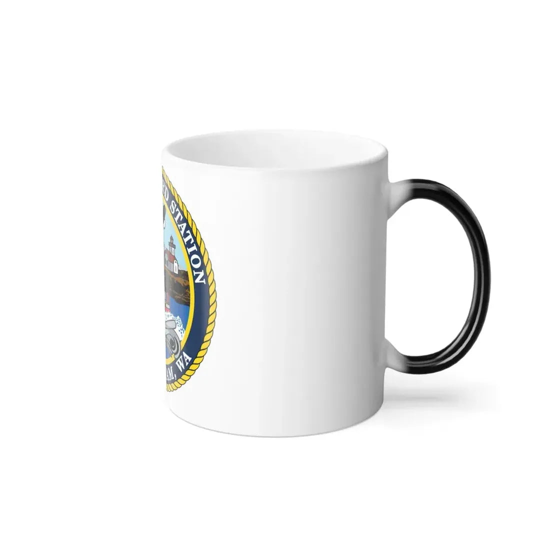USCG Station Bellingham WA (U.S. Coast Guard) Color Changing Coffee Mug - Go Mug Yourself