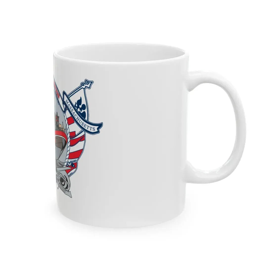 USCG Station Boston (U.S. Coast Guard) White Coffee Mug - Go Mug Yourself