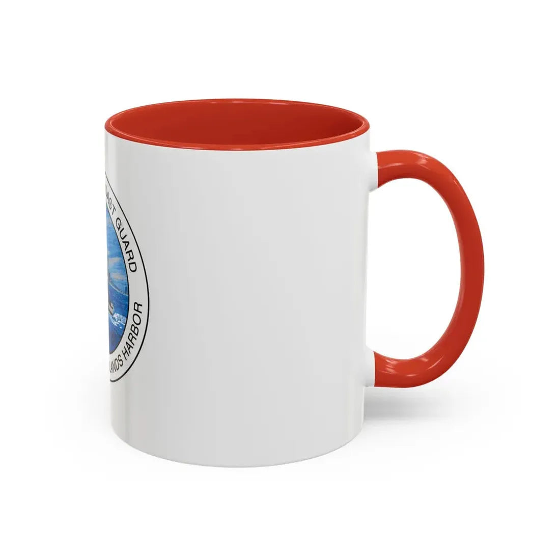 USCG Station Channel Islands Harbor (U.S. Coast Guard) Accent Coffee Mug - Go Mug Yourself