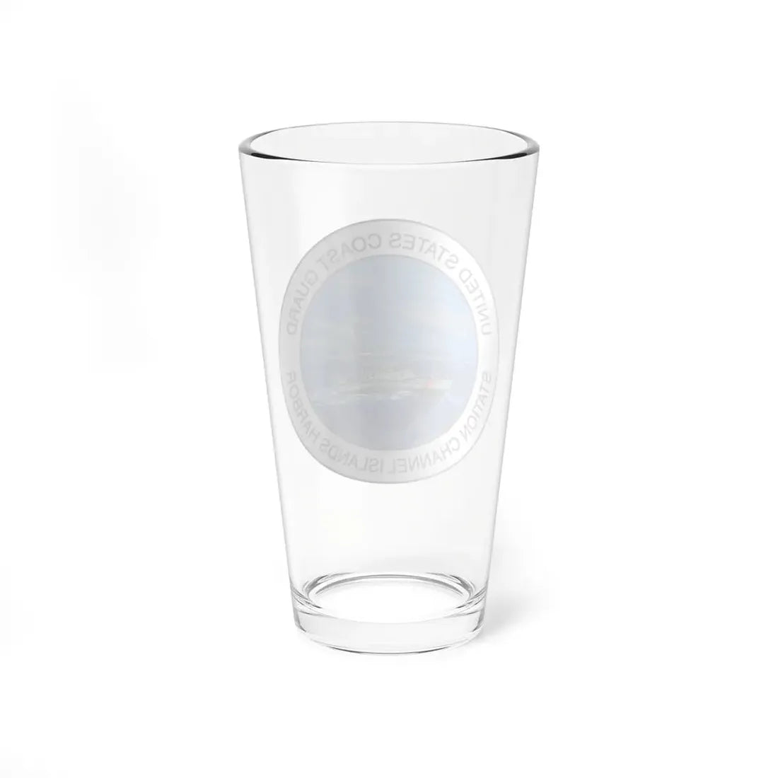 USCG Station Channel Islands Harbor (U.S. Coast Guard) Pint Glass 16oz - Go Mug Yourself