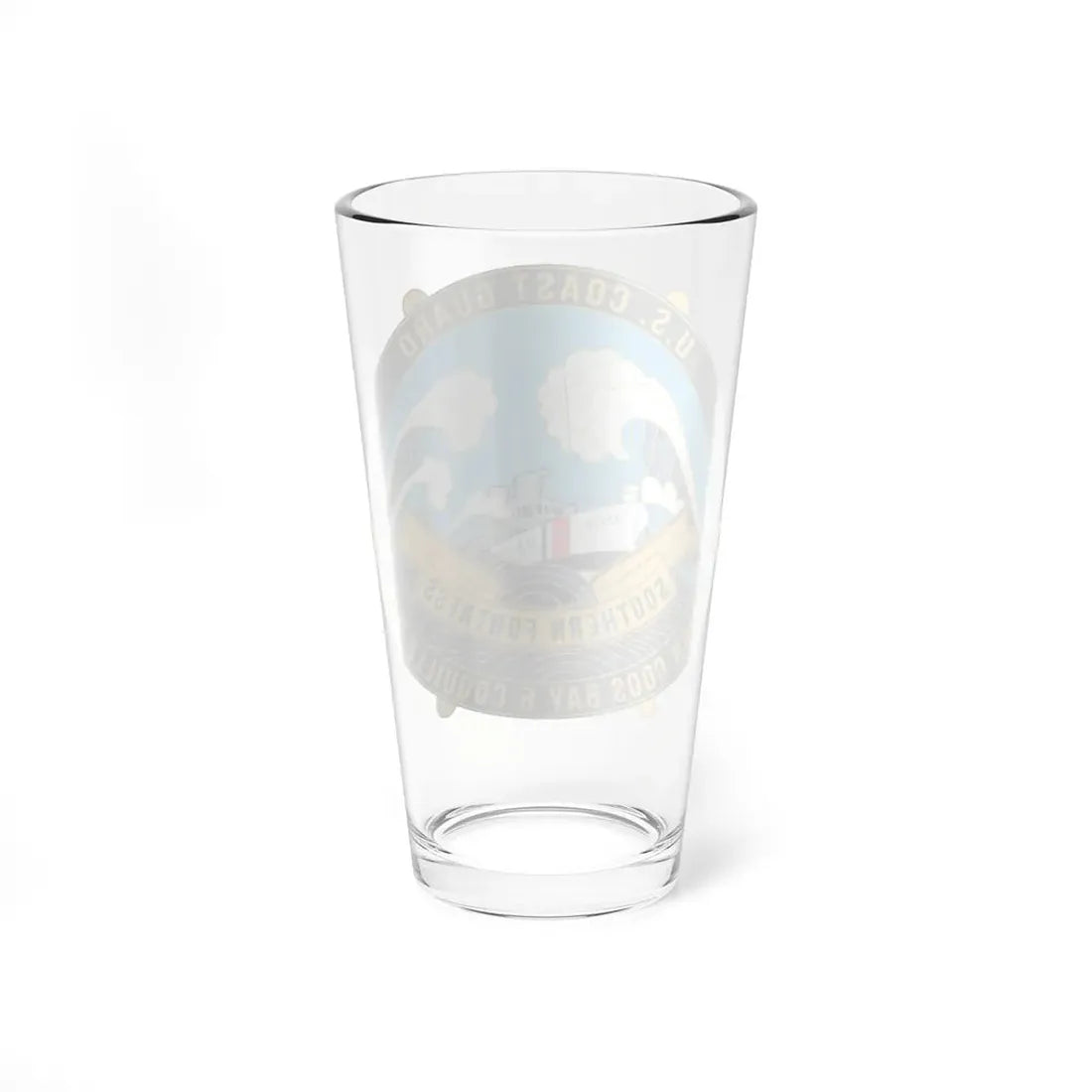 USCG Station Coos Bay (U.S. Coast Guard) Pint Glass 16oz - Go Mug Yourself