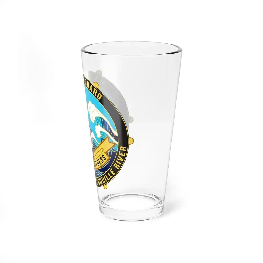 USCG Station Coos Bay (U.S. Coast Guard) Pint Glass 16oz - Go Mug Yourself
