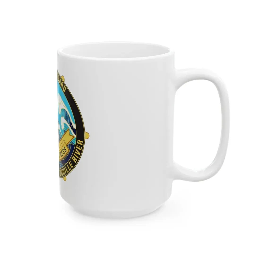 USCG Station Coos Bay (U.S. Coast Guard) White Coffee Mug - Go Mug Yourself