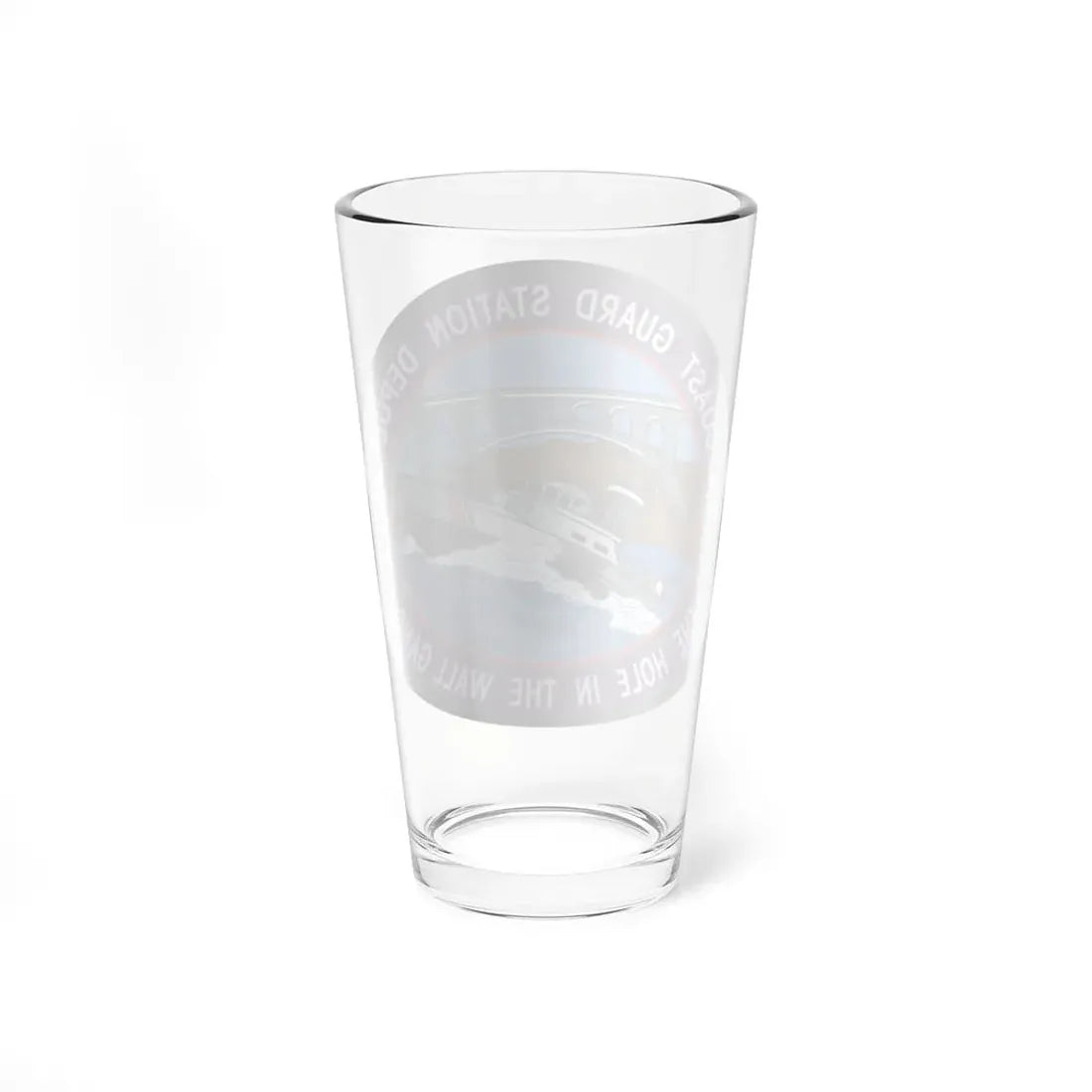 USCG Station Depoe Bay (U.S. Coast Guard) Pint Glass 16oz - Go Mug Yourself
