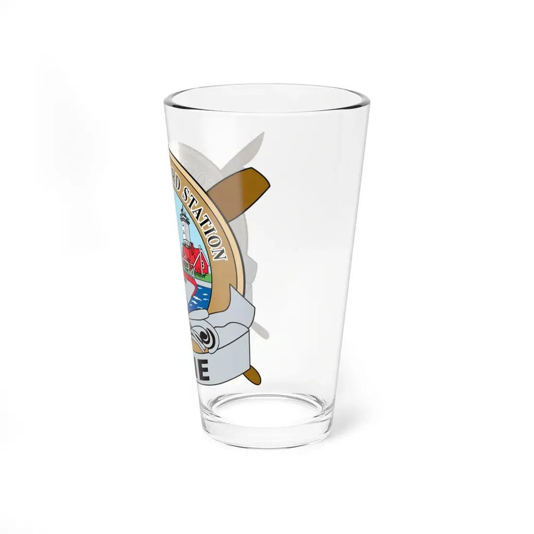 USCG Station Erie (U.S. Coast Guard) Pint Glass 16oz - Go Mug Yourself