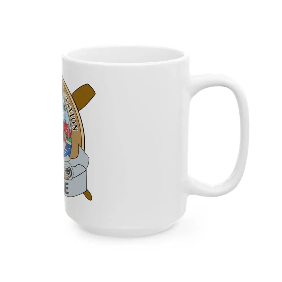 USCG Station Erie (U.S. Coast Guard) White Coffee Mug - Go Mug Yourself