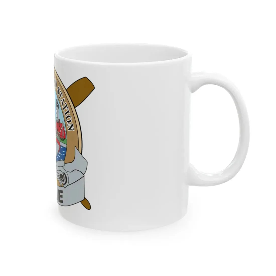 USCG Station Erie (U.S. Coast Guard) White Coffee Mug - Go Mug Yourself