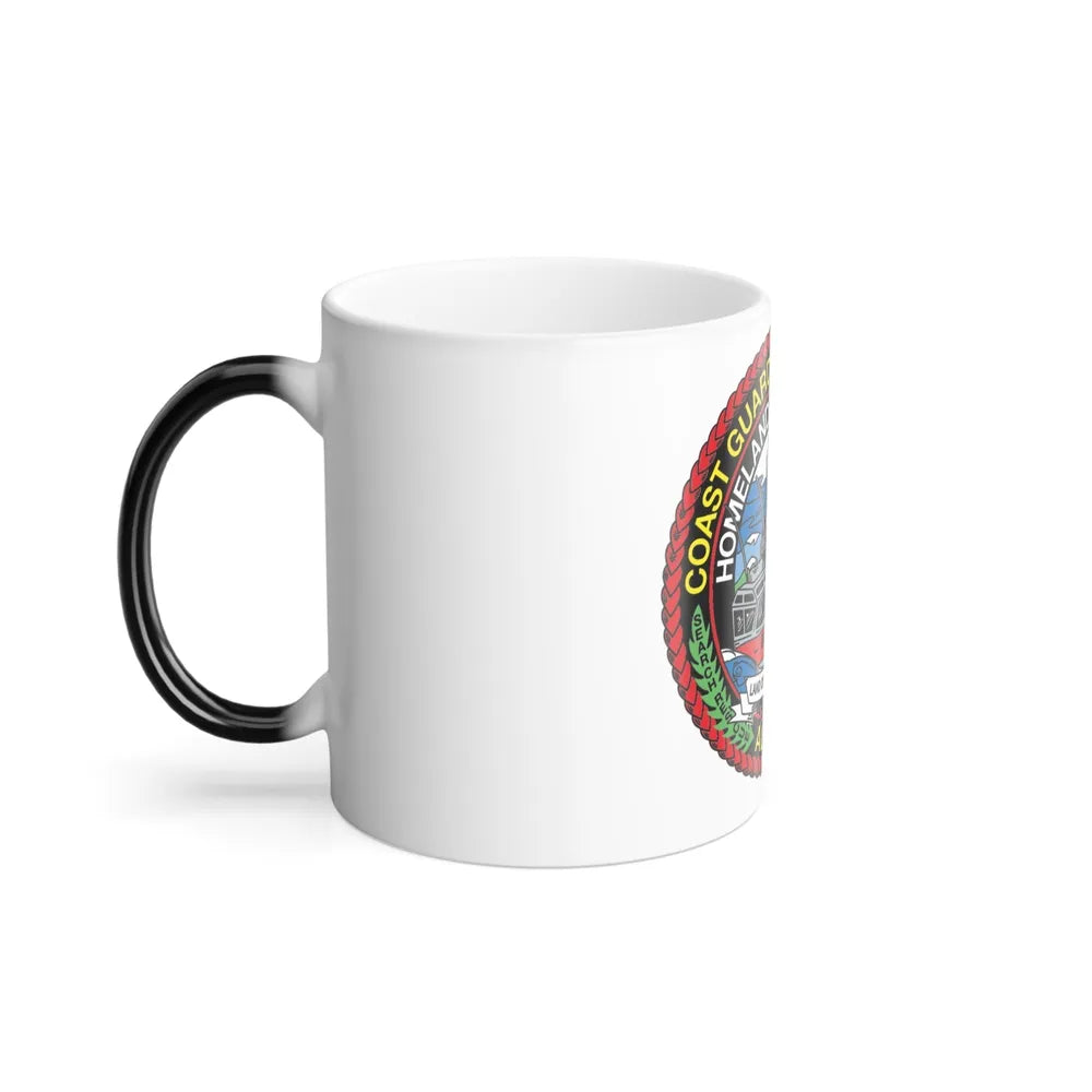 USCG Station Juneau Alaska Homeland Security (U.S. Coast Guard) Color Changing Mug 11oz-Go Mug Yourself