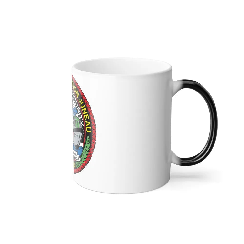USCG Station Juneau Alaska Homeland Security (U.S. Coast Guard) Color Changing Mug 11oz-Go Mug Yourself