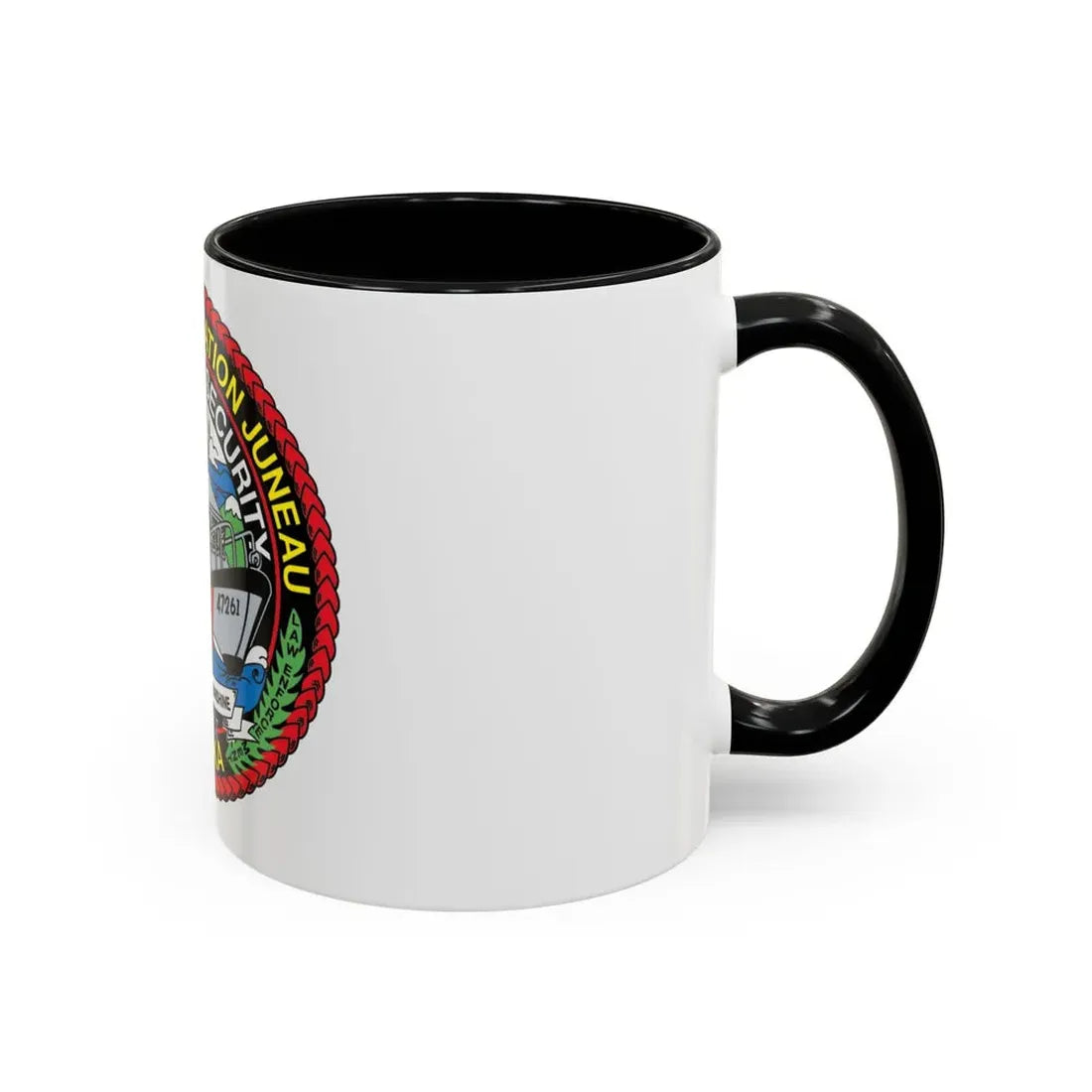 USCG Station Juneau Alaska Homeland Security (U.S. Coast Guard) Accent Coffee Mug - Go Mug Yourself