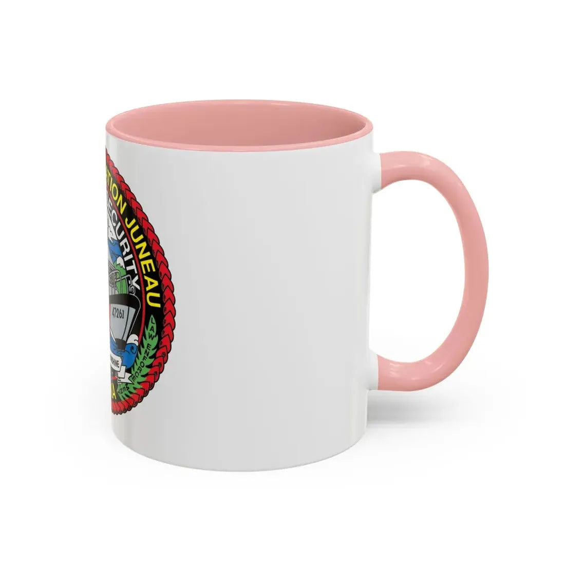 USCG Station Juneau Alaska Homeland Security (U.S. Coast Guard) Accent Coffee Mug - Go Mug Yourself