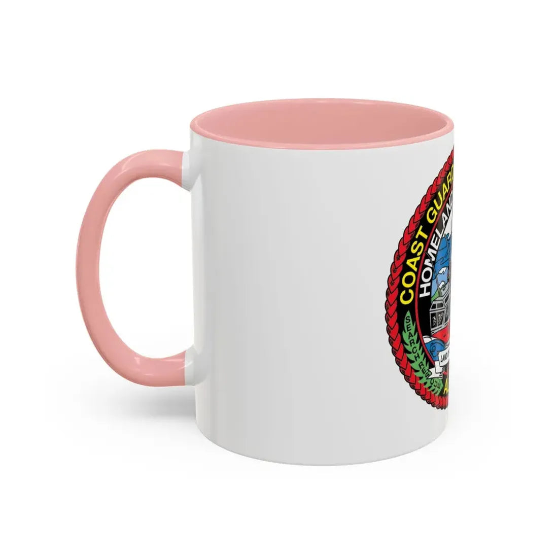 USCG Station Juneau Alaska Homeland Security (U.S. Coast Guard) Accent Coffee Mug - Go Mug Yourself