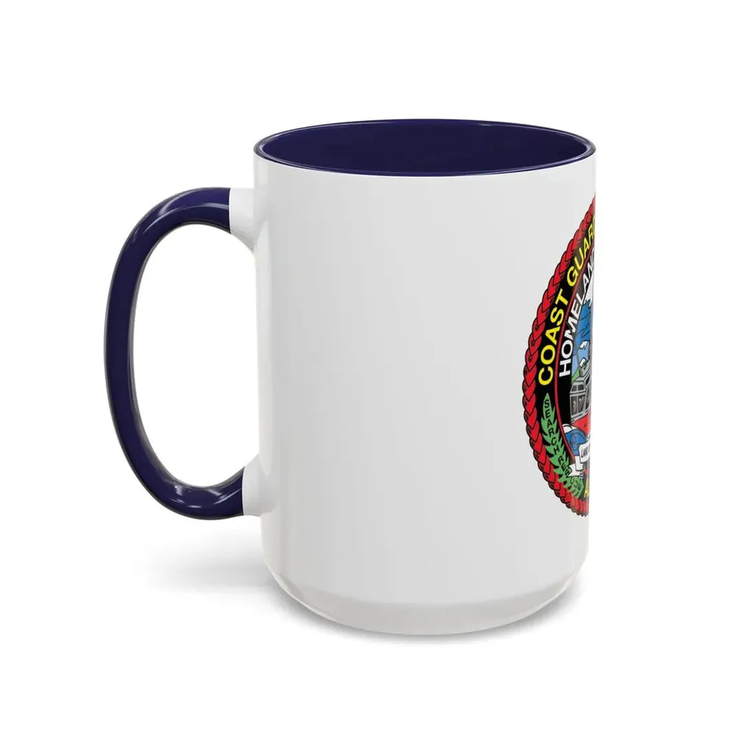 USCG Station Juneau Alaska Homeland Security (U.S. Coast Guard) Accent Coffee Mug - Go Mug Yourself