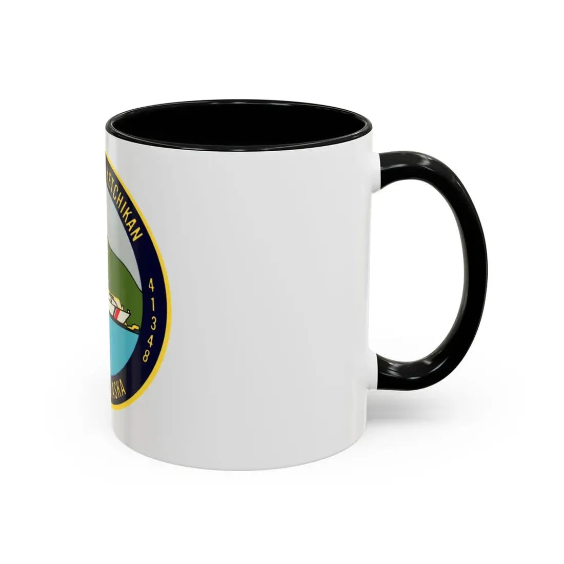 USCG Station Ketchikan 17th Dist (U.S. Coast Guard) Accent Coffee Mug - Go Mug Yourself