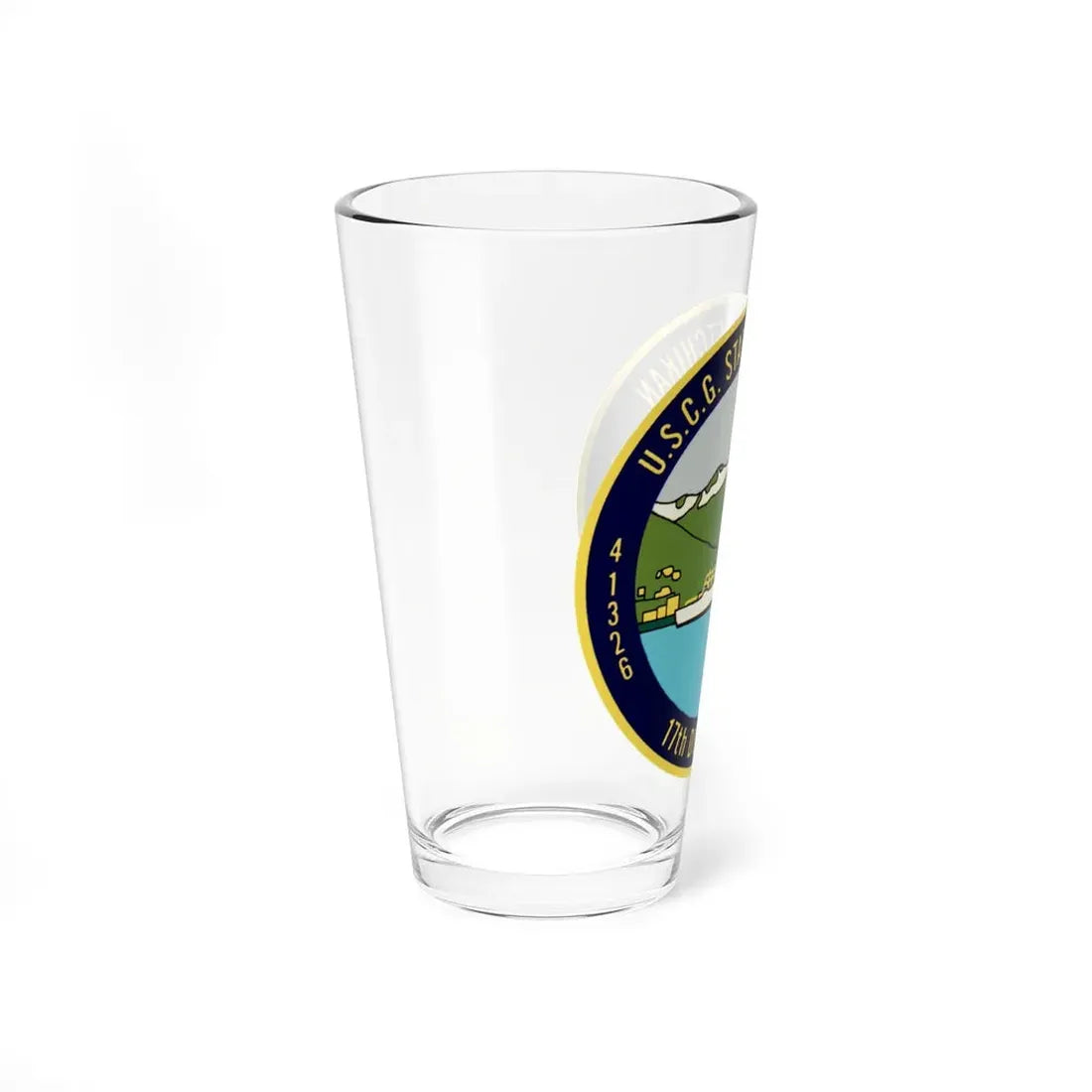 USCG Station Ketchikan 17th Dist (U.S. Coast Guard) Pint Glass 16oz - Go Mug Yourself