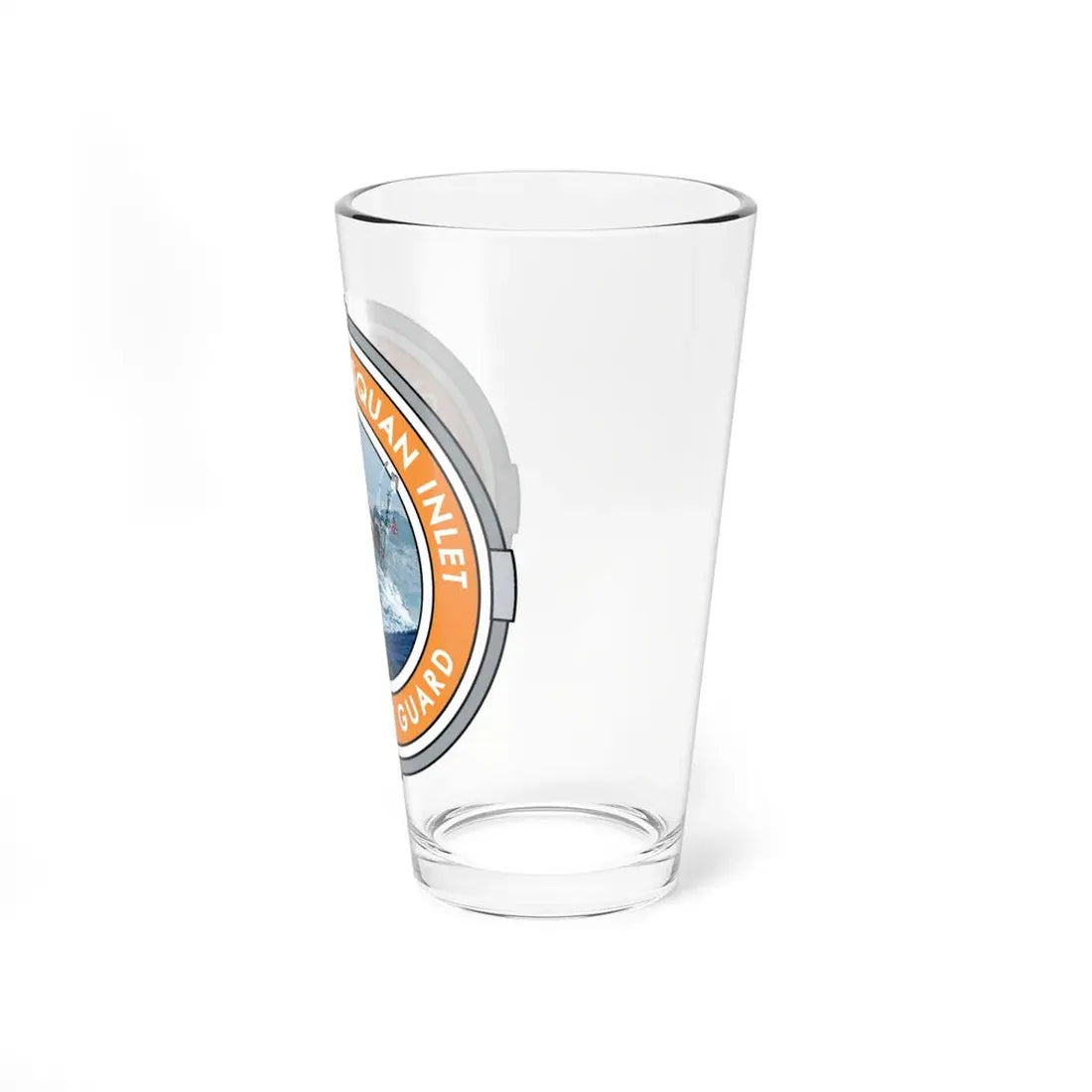 USCG Station Manasquan Inlet (U.S. Coast Guard) Pint Glass 16oz - Go Mug Yourself