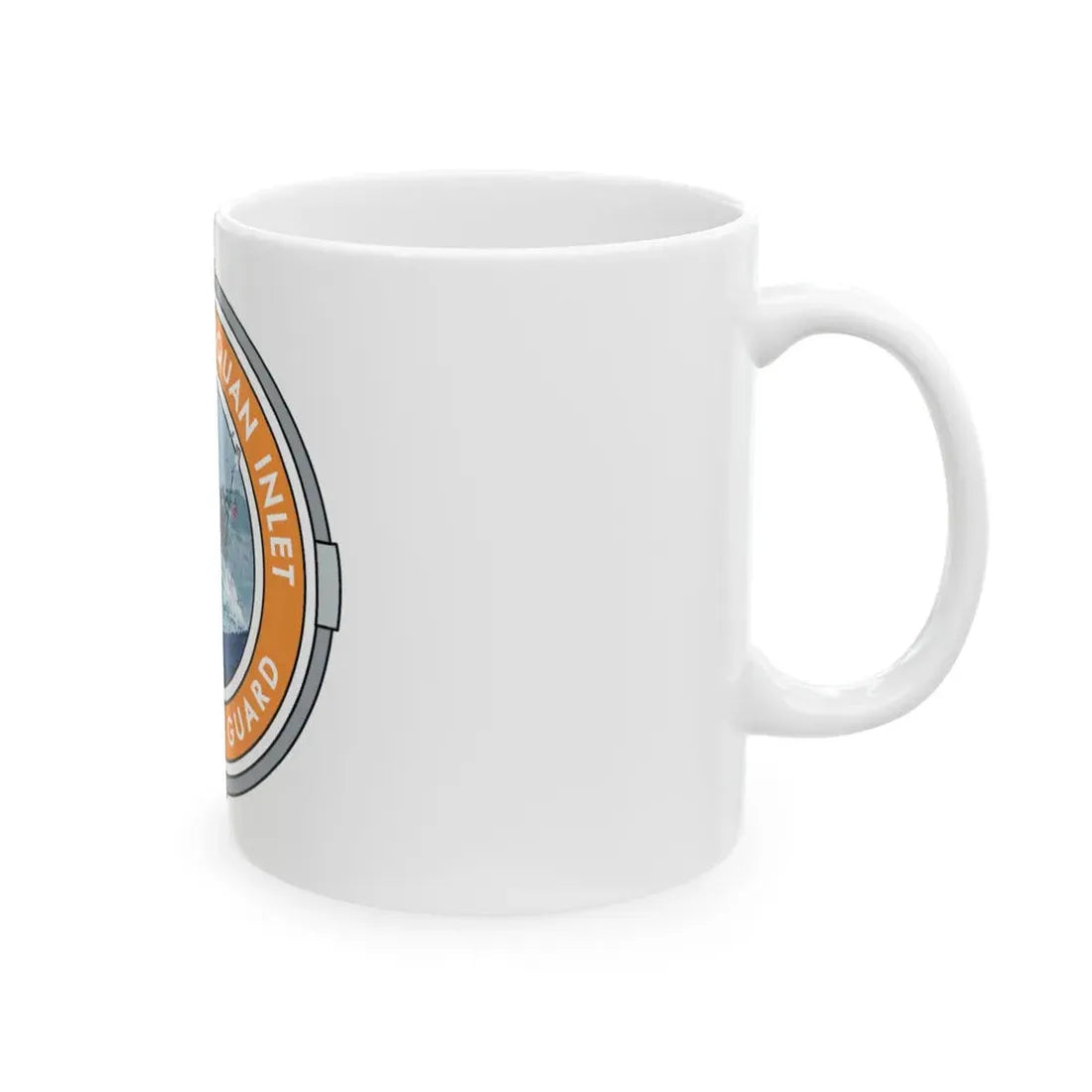 USCG Station Manasquan Inlet (U.S. Coast Guard) White Coffee Mug - Go Mug Yourself