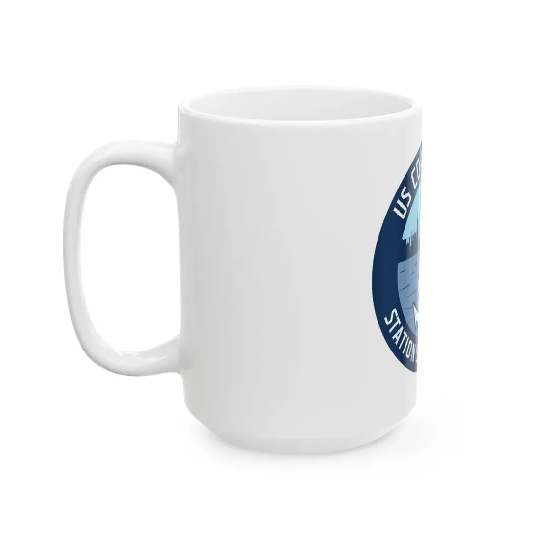 USCG Station San Francisco (U.S. Coast Guard) White Coffee Mug - Go Mug Yourself
