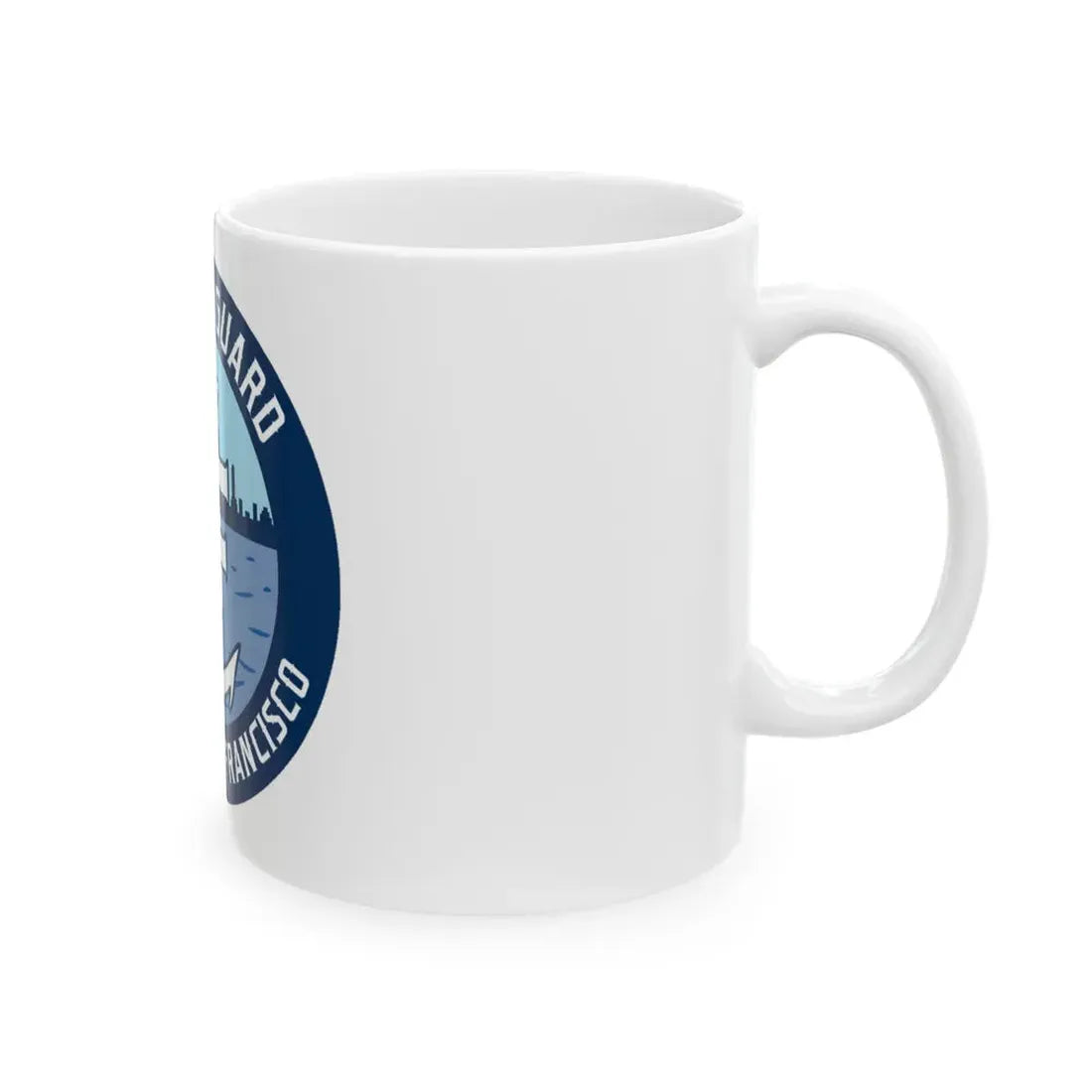 USCG Station San Francisco (U.S. Coast Guard) White Coffee Mug - Go Mug Yourself