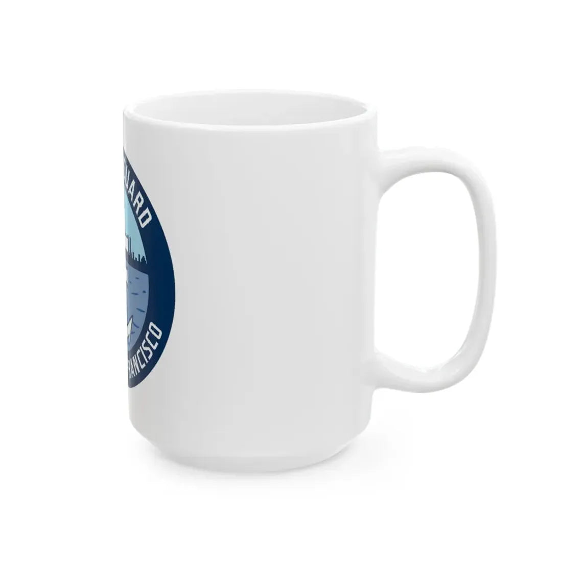 USCG Station San Francisco (U.S. Coast Guard) White Coffee Mug - Go Mug Yourself