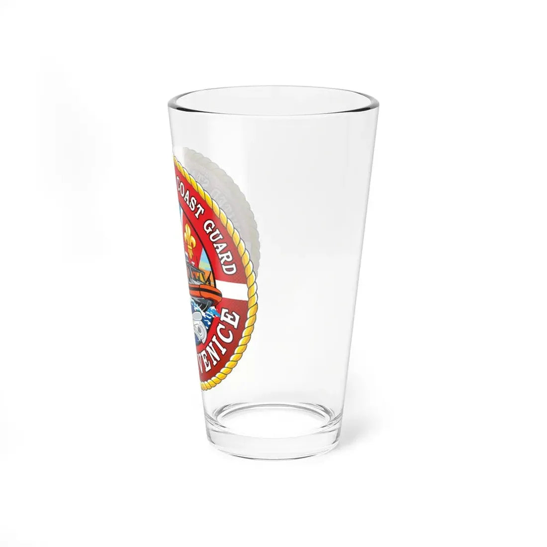 USCG Station Venice (U.S. Coast Guard) Pint Glass 16oz - Go Mug Yourself