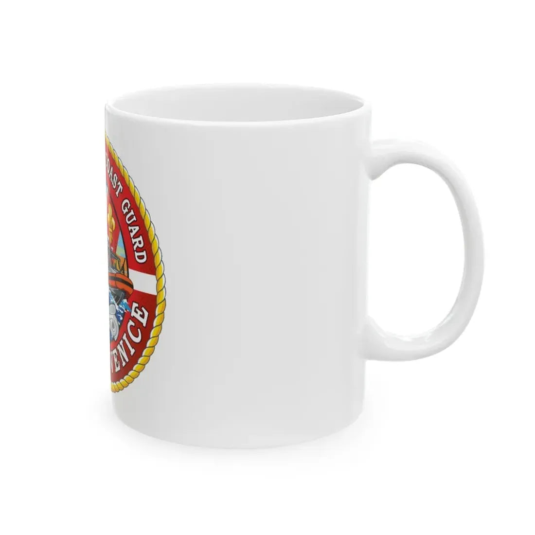 USCG Station Venice (U.S. Coast Guard) White Coffee Mug - Go Mug Yourself