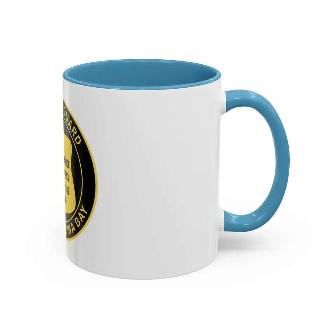 USCG Station Yaquina Bay (U.S. Coast Guard) Accent Coffee Mug - Go Mug Yourself
