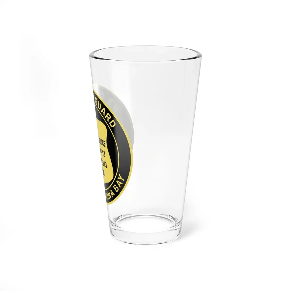 USCG Station Yaquina Bay (U.S. Coast Guard) Pint Glass 16oz - Go Mug Yourself