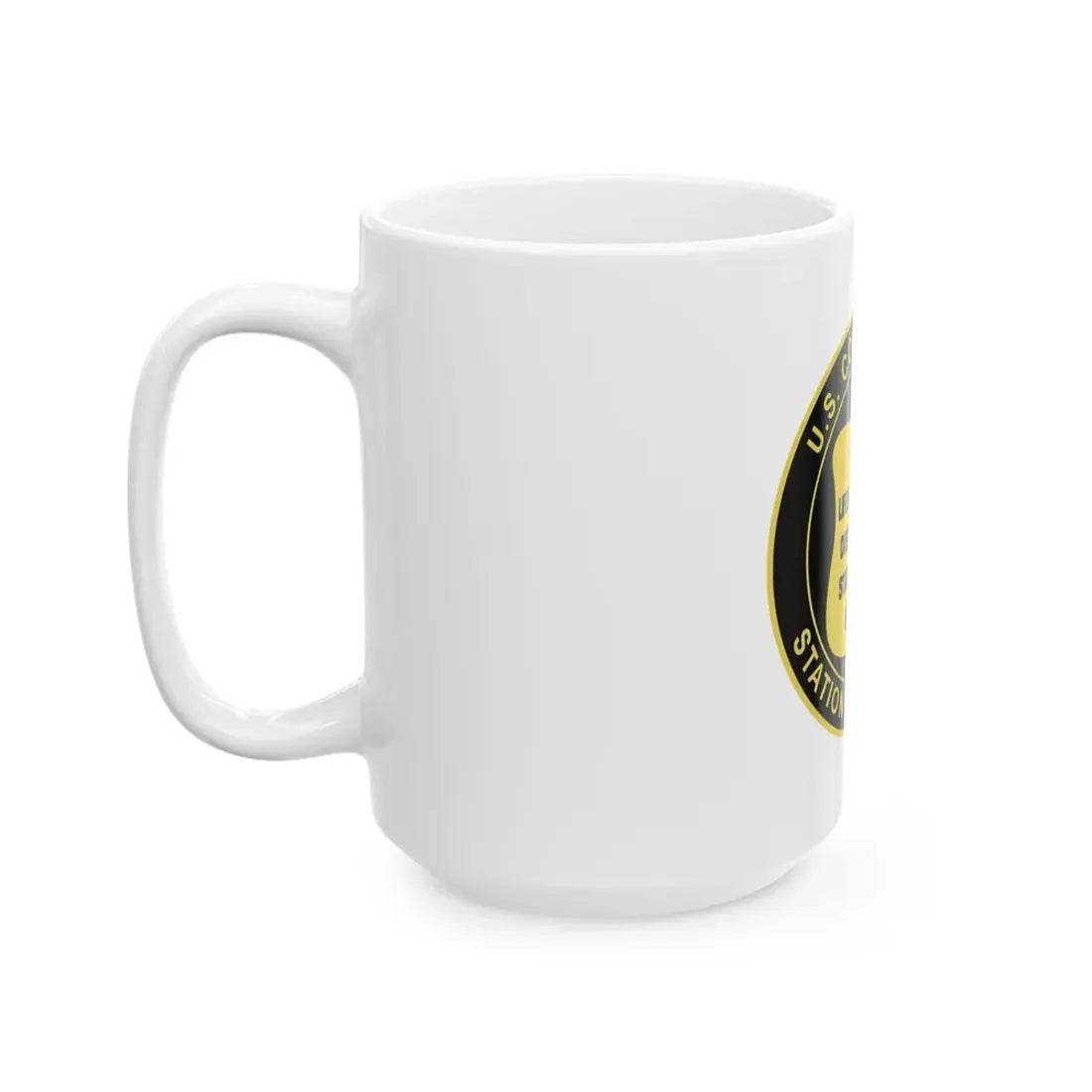 USCG Station Yaquina Bay (U.S. Coast Guard) White Coffee Mug - Go Mug Yourself
