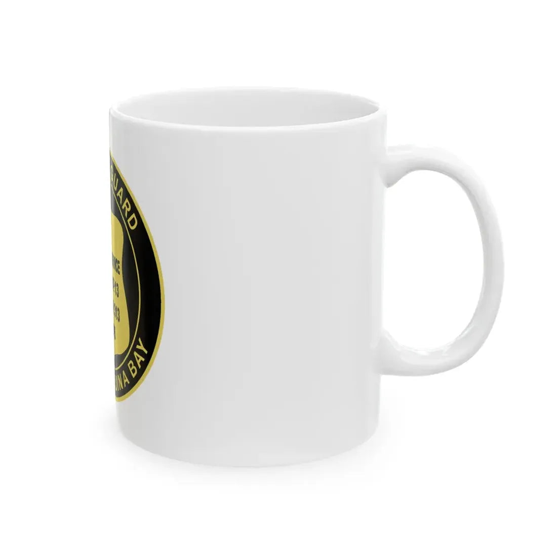 USCG Station Yaquina Bay (U.S. Coast Guard) White Coffee Mug - Go Mug Yourself