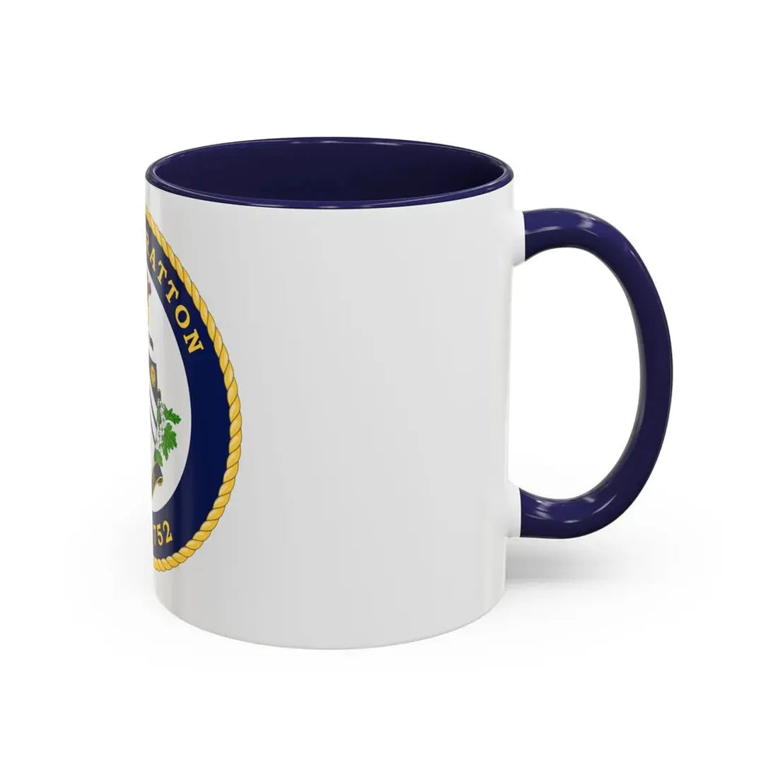 USCG Stratton WMSL 752 (U.S. Coast Guard) Accent Coffee Mug - Go Mug Yourself