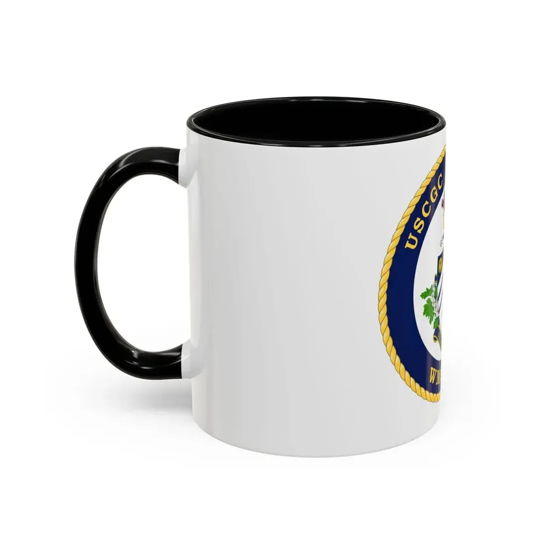 USCG Stratton WMSL 752 (U.S. Coast Guard) Accent Coffee Mug - Go Mug Yourself