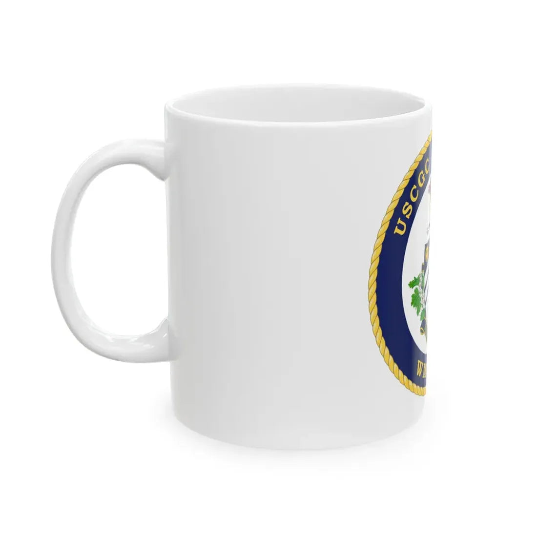 USCG Stratton WMSL 752 (U.S. Coast Guard) White Coffee Mug - Go Mug Yourself