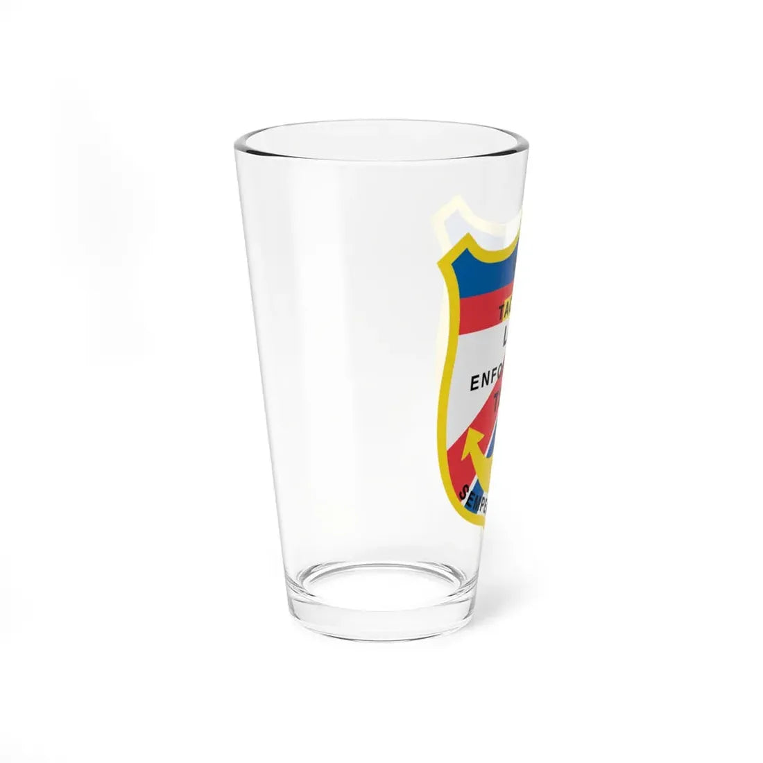 USCG Tactical Law Enforcement Team District 7 (U.S. Coast Guard) Pint Glass 16oz - Go Mug Yourself