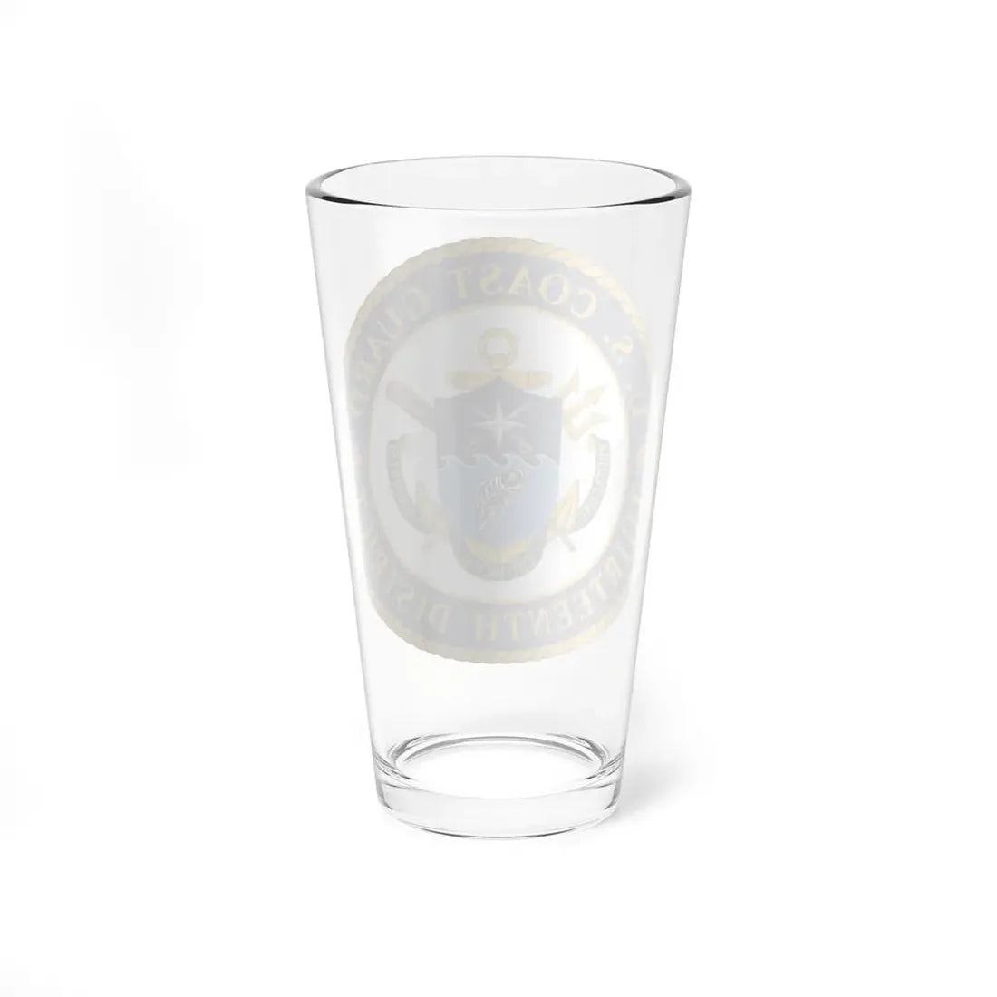 USCG Thirteenth District (U.S. Coast Guard) Pint Glass 16oz - Go Mug Yourself