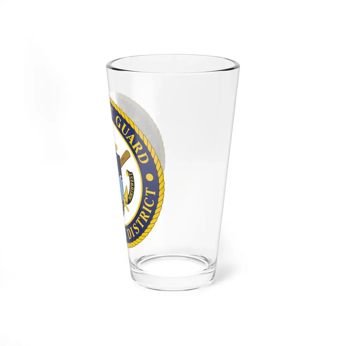 USCG Thirteenth District (U.S. Coast Guard) Pint Glass 16oz - Go Mug Yourself