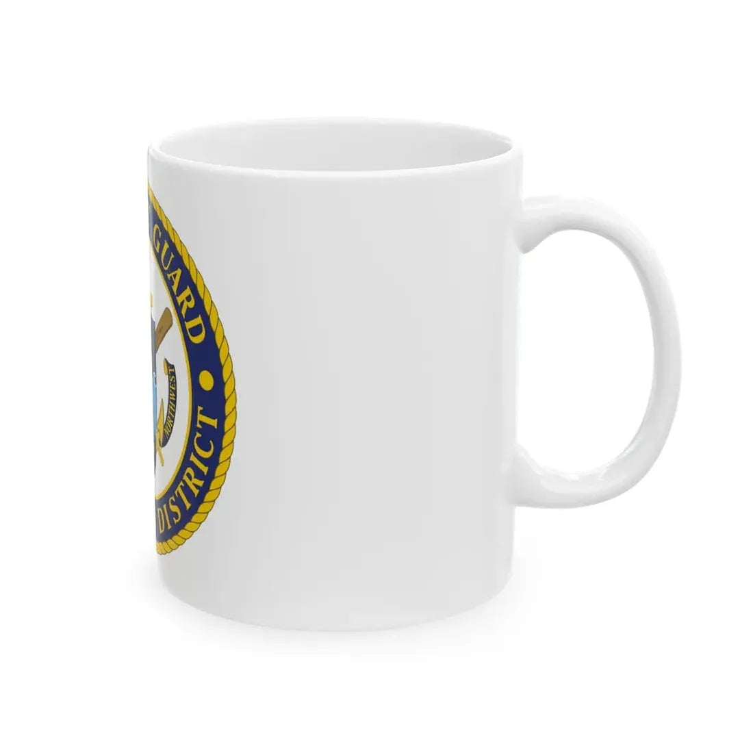 USCG Thirteenth District (U.S. Coast Guard) White Coffee Mug - Go Mug Yourself