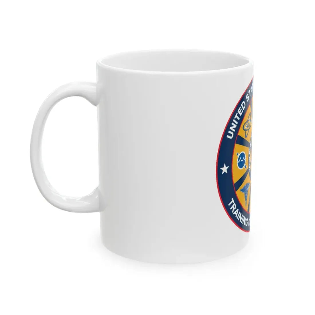USCG Training Center Petaluma (U.S. Coast Guard) White Coffee Mug - Go Mug Yourself